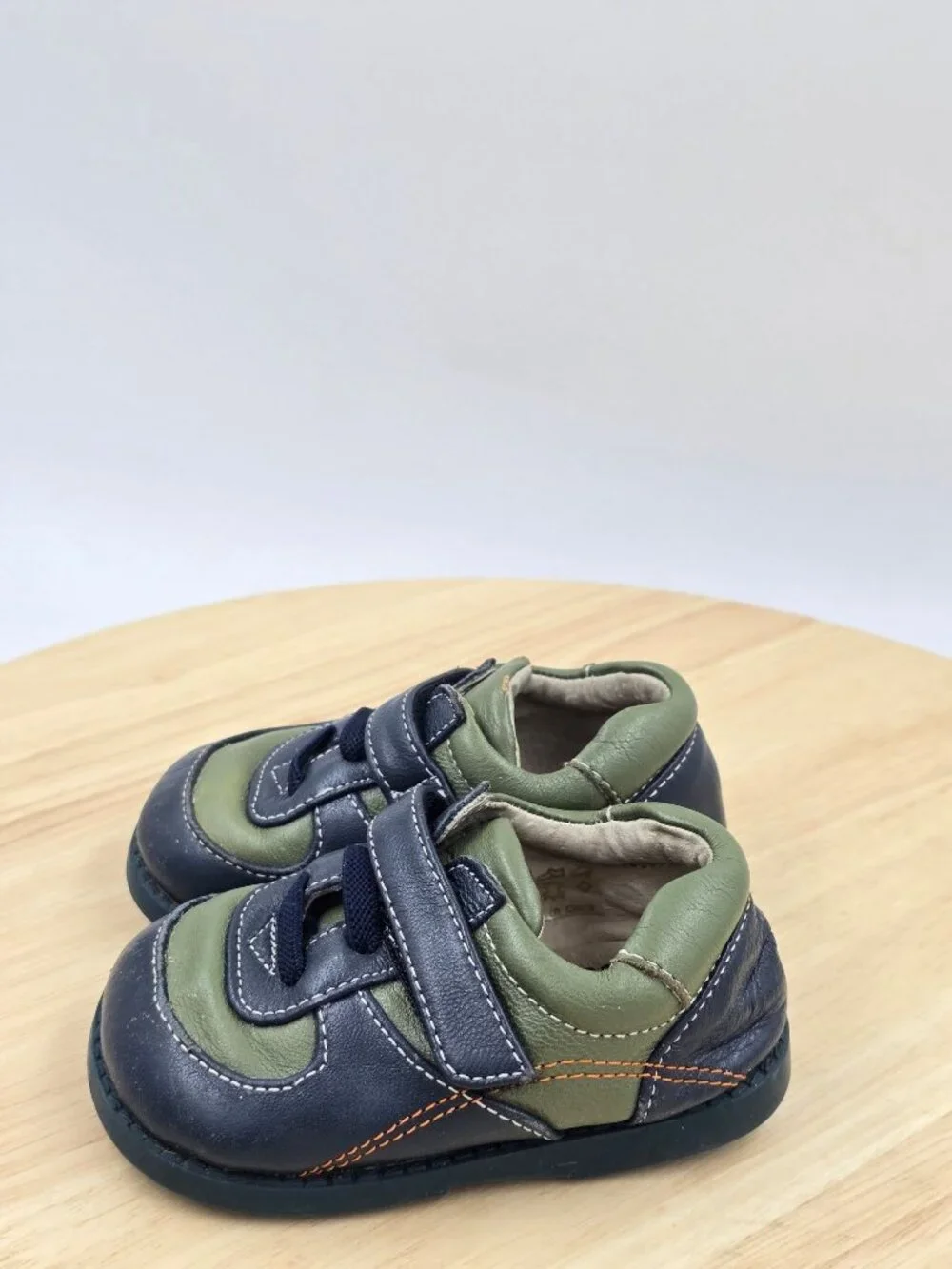 See Kai Run Toddler Boy Leather Walking Shoes sz 4
